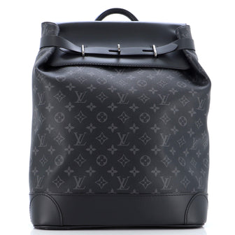 Louis Vuitton Steamer Backpack Monogram Eclipse Canvas