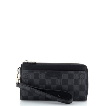 Louis Vuitton Zippy Dragonne Wallet Damier Graphite
