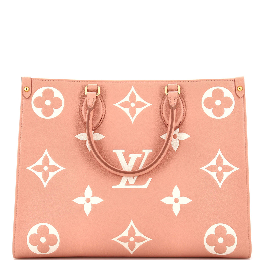 Louis Vuitton OnTheGo Tote Bicolor Monogram Empreinte Giant MM