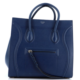 Celine Phantom Bag Textured Leather Medium
