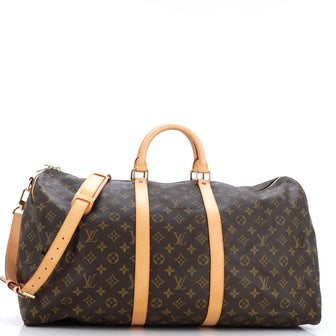 Louis Vuitton Keepall Bandouliere Bag Monogram Canvas 55