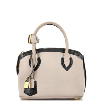 Louis Vuitton Lockit Handbag Cuir Obession Leather BB