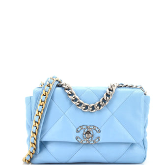 Chanel 19 Flap Bag Quilted Leather Medium