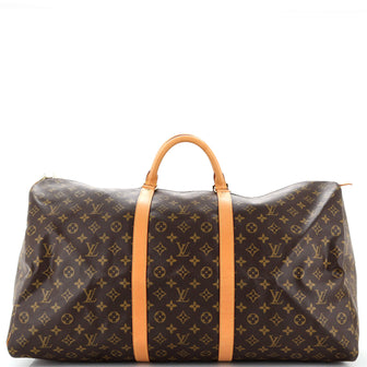 Louis Vuitton Keepall Bag Monogram Canvas 60