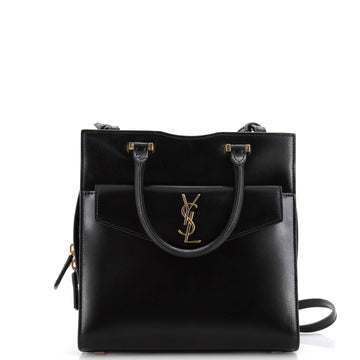 Saint Laurent Uptown Tote Leather Small