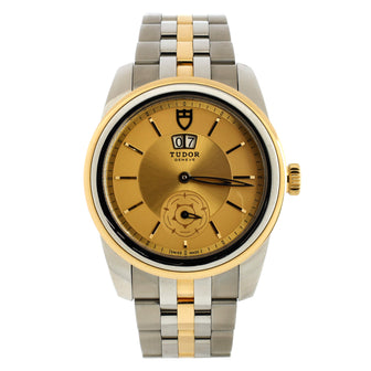 Tudor Glamour Double Date Automatic Watch Yellow Gold and Stainless Steel 42