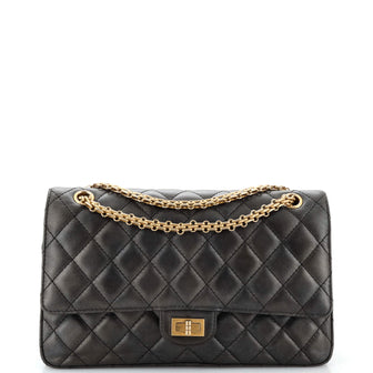 Chanel Reissue 2.55 Flap Bag Quilted Crumpled Calfskin 226