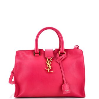 Saint Laurent Monogram Cabas Downtown Leather Small