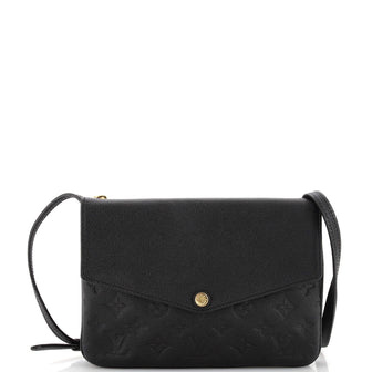 Louis Vuitton Twice Handbag Monogram Empreinte Leather