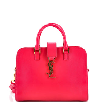 Saint Laurent Monogram Cabas Leather Baby