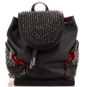 Christian Louboutin Explorafunk Backpack Spiked Leather