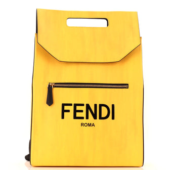 Fendi Day Pack Backpack Leather
