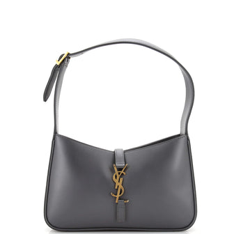 Saint Laurent Le 5 a 7 Hobo Leather Small