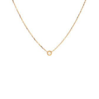 Cartier Cartier D'Amour Pendant Necklace 18K Rose Gold with Diamond XS
