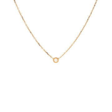 Cartier Cartier D'Amour Pendant Necklace 18K Rose Gold with Diamond XS