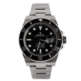 Rolex Oyster Perpetual Submariner Date Automatic Watch Stainless Steel and Cerachrom 41