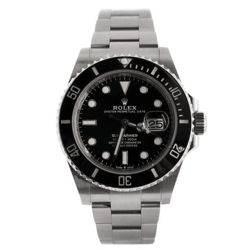 Rolex Oyster Perpetual Submariner Date Automatic Watch Stainless Steel and Cerachrom 41
