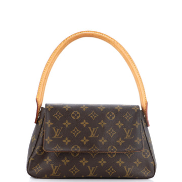 Louis Vuitton Looping Handbag Monogram Canvas Mini