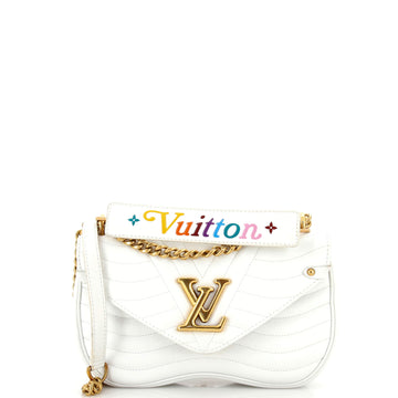 Louis Vuitton New Wave Chain Bag Quilted Leather MM