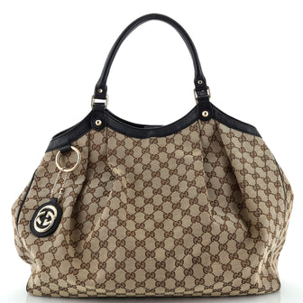 Gucci Sukey Tote GG Canvas Large