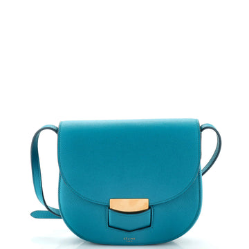 Celine Trotteur Crossbody Bag Calfskin Small