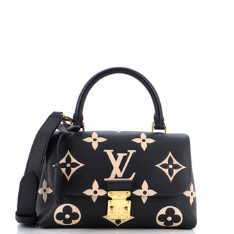 Louis Vuitton Madeleine Handbag Bicolor Monogram Empreinte Giant BB