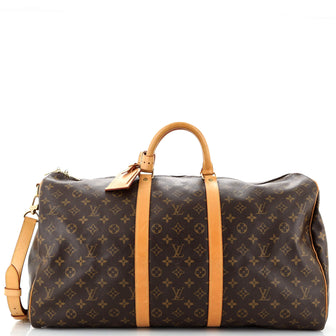Louis Vuitton Keepall Bandouliere Bag Monogram Canvas 55