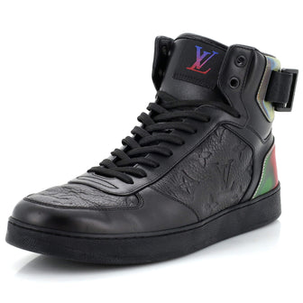 Louis Vuitton Men's Rivoli Sneaker Boots Monogram Leather