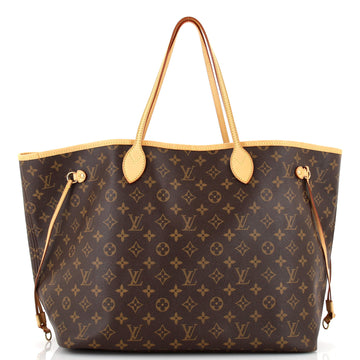 Louis Vuitton Neverfull Tote Monogram Canvas GM