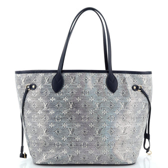 Louis Vuitton Neverfull NM Tote Monoglam Jacquard Canvas MM