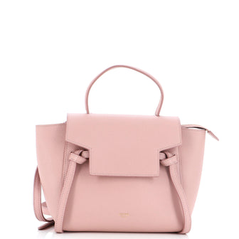 Celine Belt Bag Textured Leather Nano