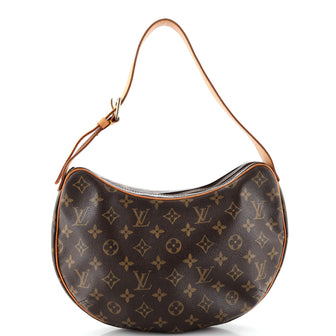 Louis Vuitton Croissant Handbag Monogram Canvas MM