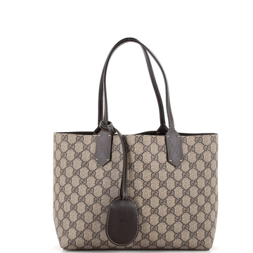 Gucci Reversible Tote GG Print Leather Small