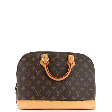 Louis Vuitton Vintage Alma Handbag Monogram Canvas PM
