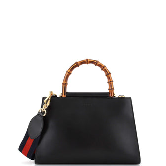 Gucci Nymphaea Top Handle Bag Leather Small
