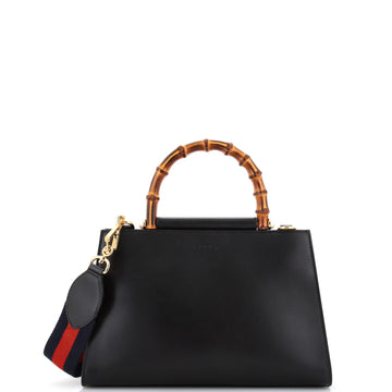Gucci Nymphaea Top Handle Bag Leather Small