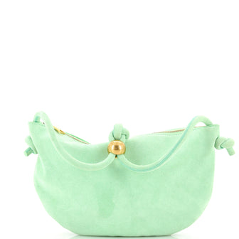 Bottega Veneta Half Moon Pouch Suede Small