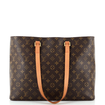Louis Vuitton Luco Handbag Monogram Canvas