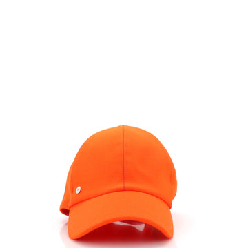 Hermes Tess H Baseball Cap Cotton Blend