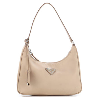 Prada Re-Edition 2005 Hobo Tessuto with Saffiano Leather Mini