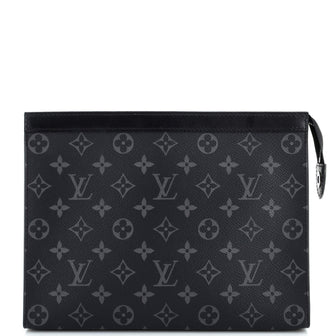 Louis Vuitton Pochette Voyage Monogram Eclipse Canvas MM