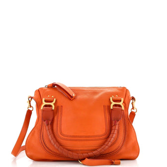 Chloe Marcie Satchel Leather Medium