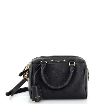 Louis Vuitton Speedy Bandouliere NM Bag Monogram Empreinte Leather 20