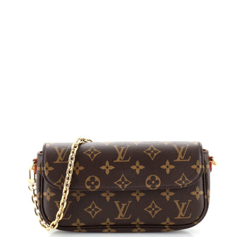 Louis Vuitton Ivy Wallet on Chain Monogram Canvas