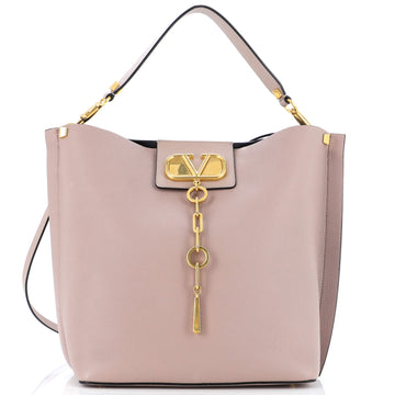 Valentino Garavani VLogo Escape Hobo Leather
