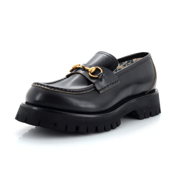 Gucci Men's Harald Horsebit Loafers Leather