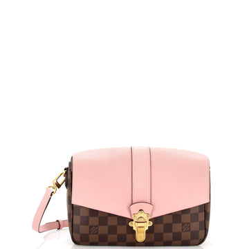 Louis Vuitton Clapton Handbag Damier and Leather PM