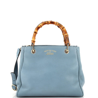 Gucci Bamboo Shopper Tote Leather Small