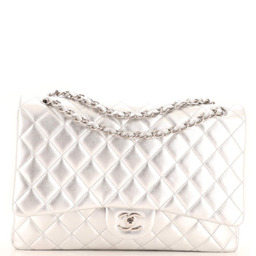 Chanel Classic Single Flap Bag Quilted Lambskin Maxi