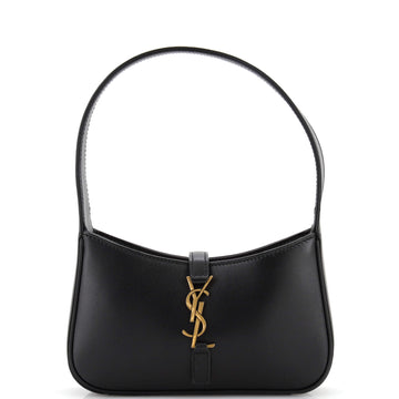 Saint Laurent Le 5 a 7 Hobo Leather Mini